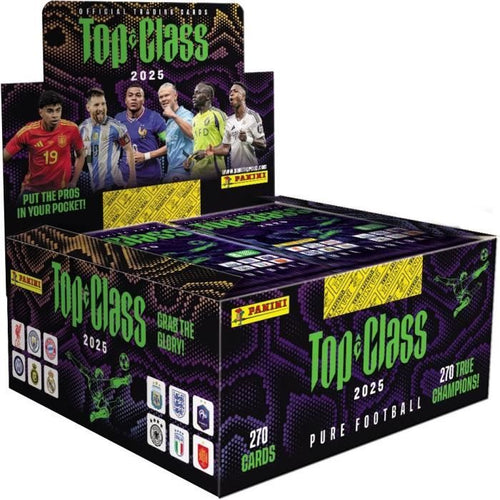 Box - PANINI - FIFA TOP CLASS 2025 TC - 24 bustine protettive - 192 carte