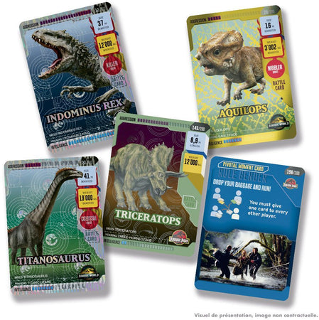Starter Pack - PANINI - JURASSIC WORLD 4 TCG - Album + 2 bustine protettive - 16 carte - Carta in edizione limitata n. 1