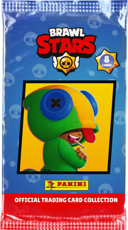Scatola di metallo - PANINI - BRAWL STARS TC - 8 bustine - 64 carte