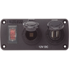 Pannello 12V Presa Usb Interruttore