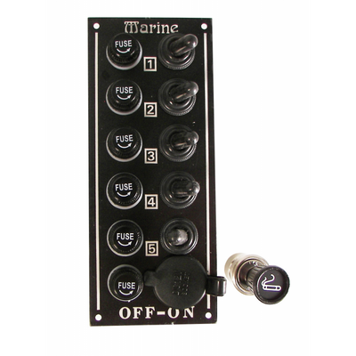 Pannello El. 5 Int. E Presa Accendi