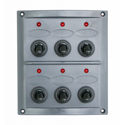 Pannello Elettrico 6 Interruttori