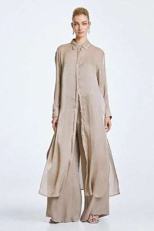 Pantalone palazzo lucido | ACCESS FASHION