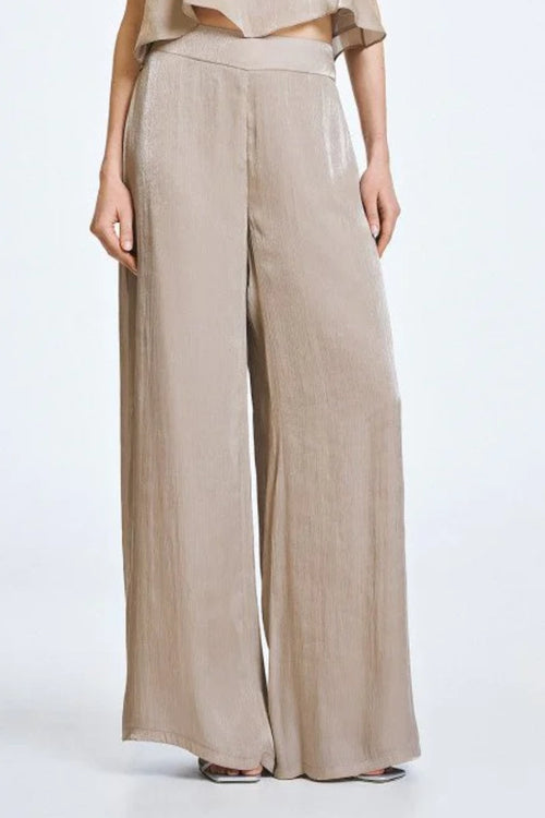 Pantalone palazzo lucido | ACCESS FASHION