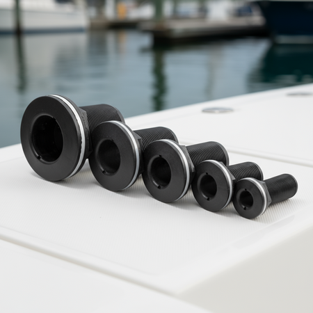 Passascafo Nero Filettato 2"