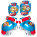 Set pattini a rotelle e gomitiere/ginocchia - regolabili dal 23 al 27 - PAT PATROUILLE - PA450035