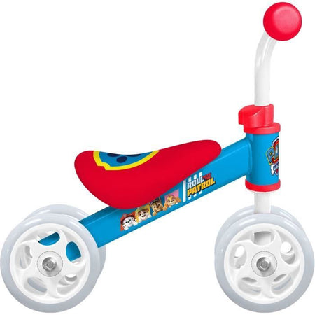 Portabiciclette a 4 ruote - PAW PATROL - PAT PATROUILLE - Il mio primo Baby Walker - Blu e Rosso