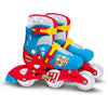 Pattini in linea due in uno - PAW PATROL - PAT PATROUILLE - 3 Ruote - Tri skate e Roller in lino - Misura regolabile 27-30