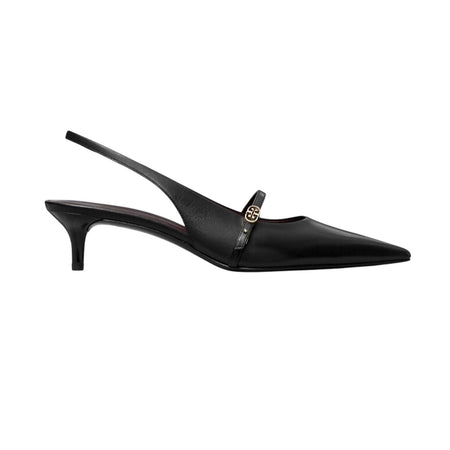 TORY BURCH scarpe con tacco donna tory burch - double t buckle mary jane 45mm - nero da donna