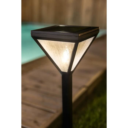 GALIX Lanterna solare in acciaio inox