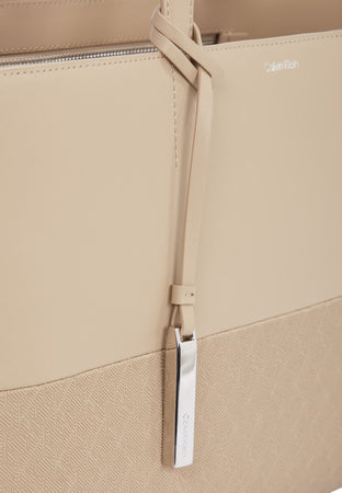 calvin klein BORSA CK MIXMEDIA SHOPPER_MONO da donna