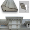 €13,99ml *** STOCK ***. Pacco da 20ml di cornice decorativa in XPS Resinata per esterno 13,5x6x200cm PD079 - Eternal Parquet