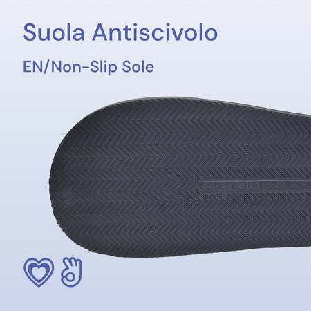 Amix Diamond Le Originali Dasoft Fantastiche Ciabatte Invernali Uomo e Donna, Pantofole Chiuse Con Peluche, Zoccoli con Pelliccia Interna, Memory Foam e Suola Antiscivolo, Sabot da Casa e Giardino