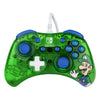 Gamepad - Rock Candy - Super Mario LUIGI - Cablato - Colori vivaci - Ergonomico