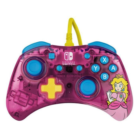 Gamepad - Nintendo Switch - Pesca Rock Candy - Cablato - PDP - Rosa