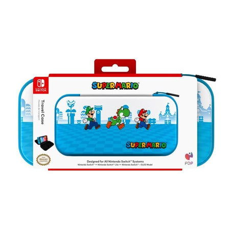 Custodia per il trasporto - PDP - Mario Escape - Nintendo Switch - Blu