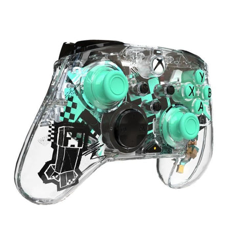 Gamepad - Xbox Series XS, Xbox One e PC - Minecraft: Diamond - Wireless - PDP - Trasparente