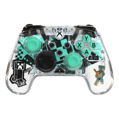Gamepad - Xbox Series XS, Xbox One e PC - Minecraft: Diamond - Wireless - PDP - Trasparente