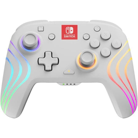 Gamepad - PDP - Afterglow Wave - Illuminazione RGB - 2100 mAh - Nintendo Switch