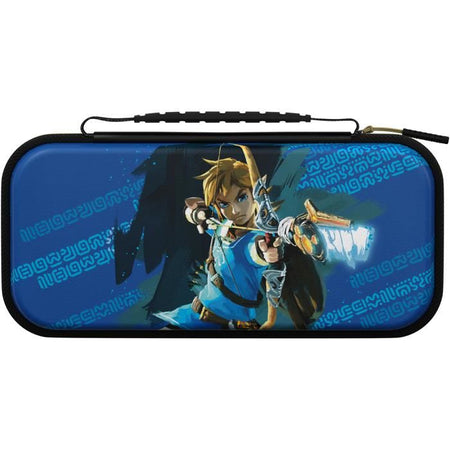 Cover protettiva - PDP - Link - Compatibile con Nintendo Switch - Design luminoso - Supporto integrato