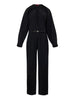 Gucci Abito Tuta in Nero con Cintura da donna