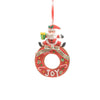 Pendaglio natalizio Noel in argilla morbida per decorazioni natalizie