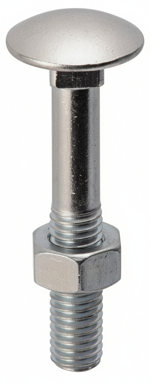 Perni Alla Carrettiera A2 Mm.12X120 Inox Pz10