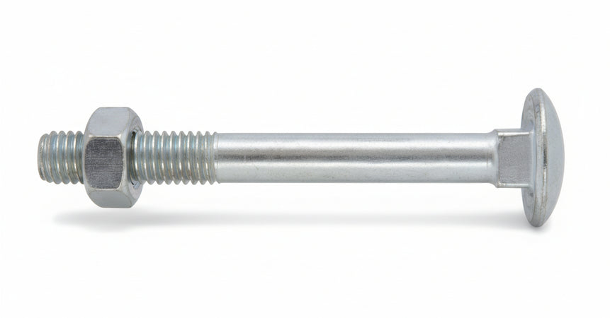 Perni Alla Carrettiera Mm.5X20 C/Dado 10 Pezzi