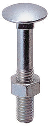 Perni Alla Carrettiera Mm.6X100 C/Dado 10 Pezzi