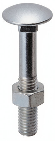 Perni Alla Carrettiera Mm.6X100 C/Dado 10 Pezzi