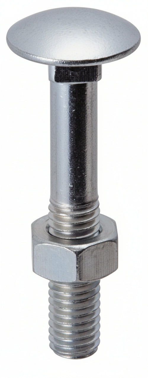 Perni Alla Carrettiera Mm.6X60 C/Dado 10 Pezzi