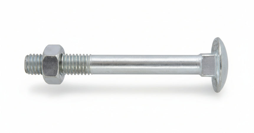 Perni Alla Carrettiera Mm.8X30 C/Dado 10 Pezzi