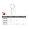 Perno In Acciaio Inox Ø Mm.8X38