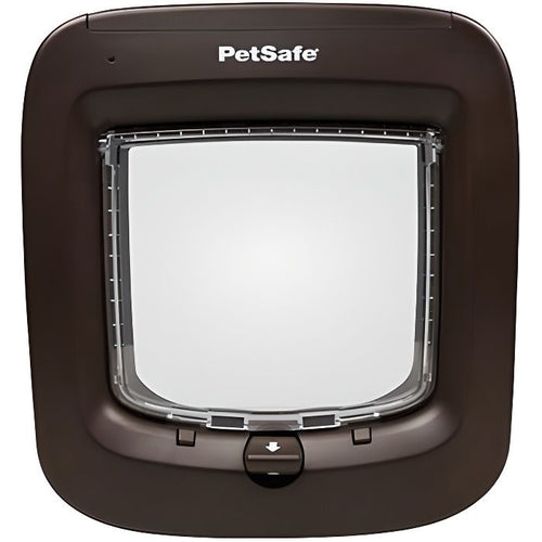 Porta per gatti con microchip PETSAFE - Marrone