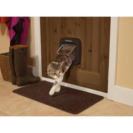 Porta per gatti con microchip PETSAFE - Marrone
