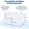 Fontana d'acqua - PETSAFE - VIVA - 4,1 L - Bianco