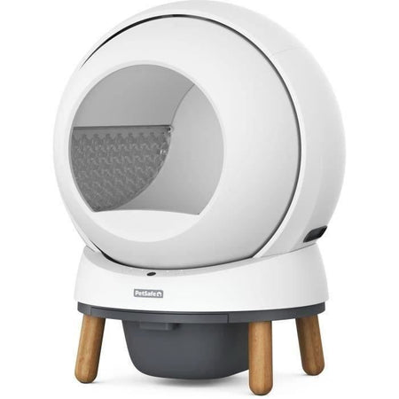Cassetta igienica autopulente - PETSAFE - SMART SPIN - Connessa - Bianca