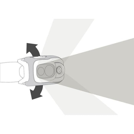 Lampada frontale multisport - PETZL - SWIFT RL - 1100 lumen - Fascia riflettente - Batteria ricaricabile - Bianco
