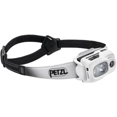 Lampada frontale multisport - PETZL - SWIFT RL - 1100 lumen - Fascia riflettente - Batteria ricaricabile - Bianco