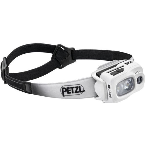 Lampada frontale multisport - PETZL - SWIFT RL - 1100 lumen - Fascia riflettente - Batteria ricaricabile - Bianco