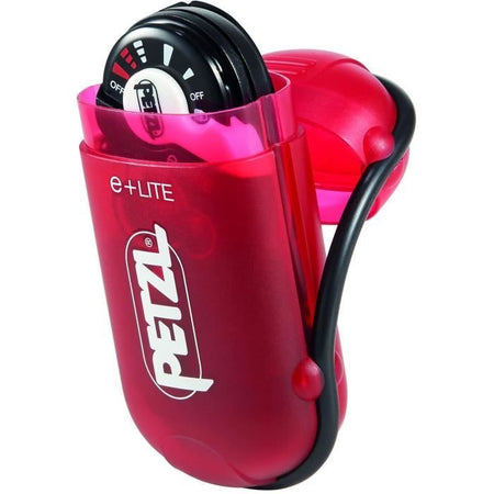Lampada frontale di emergenza con fascia - PETZL - E+Lite - 40 lumen - Custodia inclusa - Nera