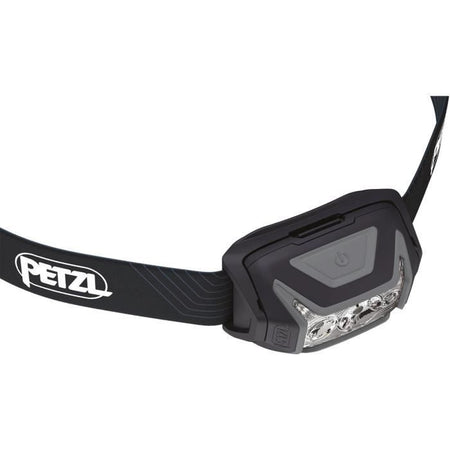 Lampada frontale - PETZL - ACTIK - Corsa / Trekking - 450 lumen - 3 batterie AAA/LR03 incluse - Grigio