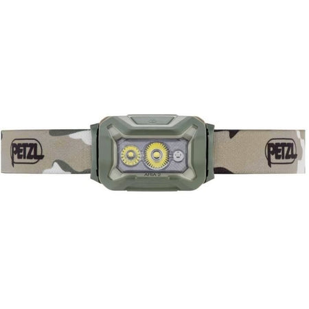 Lampada frontale impermeabile - PETZL - ARIA 2 - 450 lumen - 3 batterie AAA/LR03 incluse - Camo