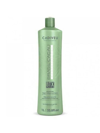 Cadiveu brasil cacau BTX vegan, trattamento lisciante senza petrolchimici, senza parabeni, vegano, cruelty-free