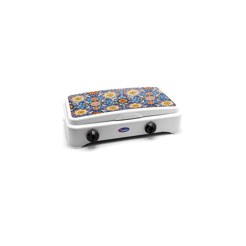 CFParker Fornello a Gas 2 Fuochi Gpl / Metano ibiza mod. 5326BGPIBZ
