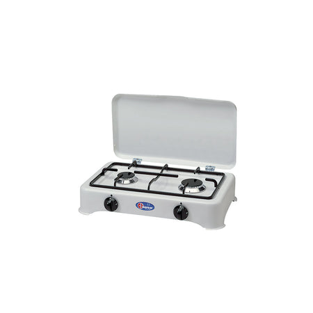 CFParker Fornello a Gas 2 Fuochi Gpl / Metano mediterraneo mod. 5326BGPMED