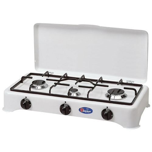 CFParker Fornello a Gas 3 Fuochi Gpl / Metano mod. 5327CBGP