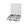 CFParker Fornello Cucina a Gas Gpl / Metano 4 Fuochi con Mobile Portabombola mod. 541CBGP
