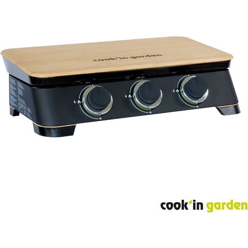 Piastra a gas 2B - COOK'IN GARDEN - DUNE 70 - 3 fuochi