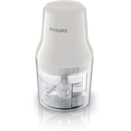 Tritatutto elettrico - PHILIPS - HR1393/00 - 450 W - 0,7 L - 2 lame - Bianco